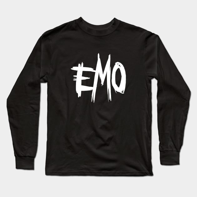 Emo Long Sleeve T-Shirt by Witchymorgue